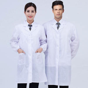 เสื้อกาวน์แพทย์แขนยาวสีขาวสำหรับผู้ชาย ผ้าทอ ชุดทำงานสำหรับแพทย์ พยาบาล นักศึกษา เสื้อผ้าสำหรับ<span class=keywords><strong>ทดลอง</strong></span>ในฤดูหนาวแบบหนา - Product Image 4