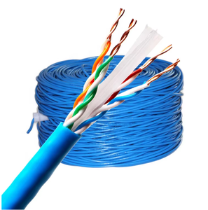 Nhà Máy Giá Cat6 UTP không được che chở PVC Áo khoác mạng cáp 4 cặp Lan Đồng CCA 305m 1000ft Chất lượng cao cáp thông tin liên lạc - Product Image 3