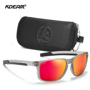 KDEAM новые модные очки красочные поляризационные солнцезащитные очки TR90 в стиле панк итальянский дизайн солнцезащитные очки KD86001