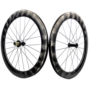 Juego de Ruedas de Bicicleta de Carbono BIKEDOC WR2660V, 60 mm de Profundidad, 26 mm de Ancho, Ruedas de Carretera con Buje <span class=keywords><strong>XR300</strong></span>, Radios Sapim, Tubeless - Product Image 5