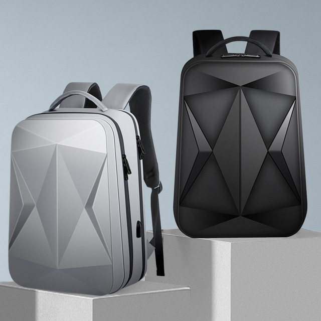 Laptop Usb Charging Back Pack Fashion Light Slim Smart for Gaming Casual Enlarged Hard Shell Anti Theft Backpack