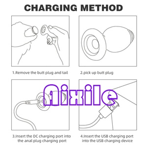 Vibrador <span class=keywords><strong>Anal</strong></span> de 10 Frecuencias para Parejas, Juguete Sexual, Dildo para Adultos, Vibrador de Cola de Conejo, Masturbador - Product Image 3