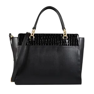 Top Quality Creative Black Pu Big Handbags For Male