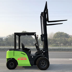 Zhao Sheng 2 Tonnen Allrad-Elektro stapler Stapler Paletten heber Sitzender Betrieb 1070mm Gabel länge 100mm Breite Innen/Außen - Product Image 1
