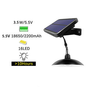 Pannello <span class=keywords><strong>solare</strong></span> a risparmio energetico <span class=keywords><strong>lampadario</strong></span> luce IP65 LED lampada da giardino con lampadine per caffè all'aperto campeggio appeso al pannello <span class=keywords><strong>solare</strong></span> Kit - Product Image 3