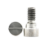Vis à tête fraisée fendue en acier inoxydable SS304, résistantes à la corrosion, filetage partiel, M2-M6, pour boîtiers d'outils électriques, fournisseur chinois