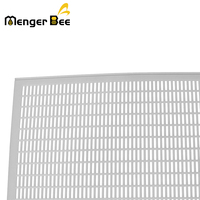 Neuer PP-Kunststoff Königinnen-Absperrgitter Menger Imkerei-Ausrüstung Trennwand Modell QE-5 2 Jahre Garantie Weiß/Gelb 50,9x42cm 10