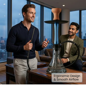 Chicha en alliage d'aluminium grande taille, <span class=keywords><strong>vente</strong></span> directe d'usine avec impression de logo personnalisé, service OEM - Product Image 3