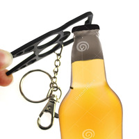 Porte-clés multifonction léger et portable en alliage multicolore avec oreilles de chat, décapsuleur pour femme, idéal pour l'extérieur, cadeau, vente en gros 2026