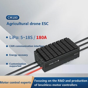 180A 6-18s High Current Plastic ESC Cm180 Overcurrent Protection for <b>RC</b> Agricultural <b>Drone</b> - Product Image 4