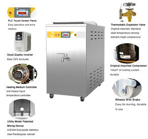 Más vendidos Costo barato Pasteury Lote homogéneo Congelado Calentamiento Multifuncional Helado Leche Gelato Pasteurizador - Product Image 4