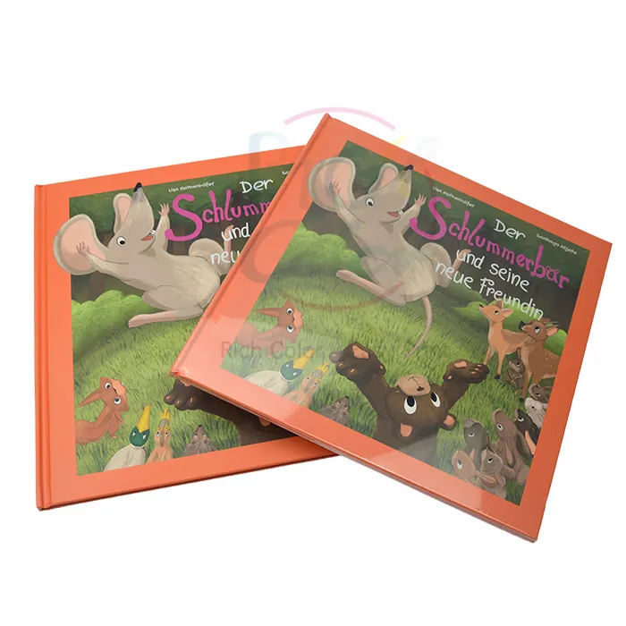 Impresión de story book para niños, educación