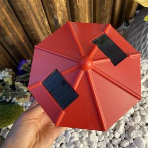 Nuevo faro giratorio Solar IP68, luz decorativa <span class=keywords><strong>LED</strong></span> para jardín para paisaje al aire libre, alimentado por batería - Product Image 5