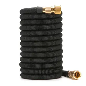 3 Layer Natural Latex Expandable Garden Hose High Quality Magic Garden Hose Expandable 50FT