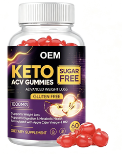 Pilules de régime cétogène premium et formule premium pour la concentration et le soutien du métabolisme (60 gommes) Keto Blast Gummy - Product Image 1