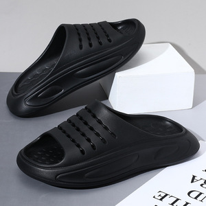 Chanclas de Verano para Hombre, Color Gris, Suela Suave Antideslizante, Sandalias de Playa para Exteriores, Calzado Informal, Disponibles en Tallas para Adultos - Product Image 5