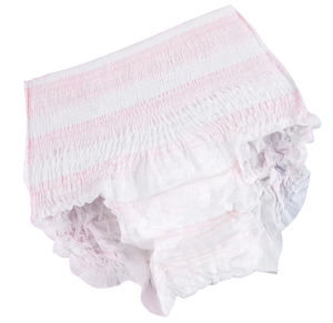Pantalons menstruels sanitaires en coton sous-vêtements jetables pour femmes serviettes post-partum vente en gros - Product Image 1
