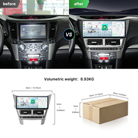 Radio para Auto Youducar de 12.3" con Reproductor de CD Android, Pantalla Táctil, Navegación, Unidad Principal para Subaru Legacy/Outback 2010-2014, Inalámbrico