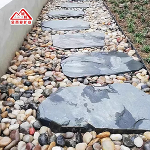 Decorative Natural <strong>River</strong> Pebbles, Mixed Color Polished Garden <strong>Stones</strong>, Non-Toxic Eco-Friendly for Landscaping &amp; Plant Cover - Product Image 5