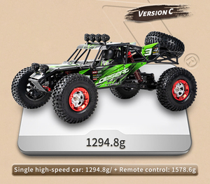 Camión todoterreno del desierto, cargador de 2,4 GHZ, luces de vehículo de Hobby cepillado de Metal para niños, control remoto, coche de escalada de <span class=keywords><strong>Gas</strong></span>, precio barato - Product Image 6