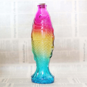 Clair poisson animal en forme de bouteille pour le vin de whisky vodka <span class=keywords><strong>alcool</strong></span> <span class=keywords><strong>brandy</strong></span> - Product Image 1