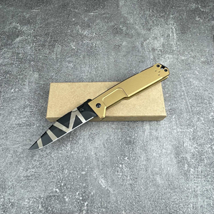 Navaja de Bolsillo ER MPC Plateada Personalizable, Calidad OEM, Hoja Plegable de Acero con Alto Contenido de Carbono, Mango de Aluminio, 20 cm, 1 Año de Garantía - Product Image 5