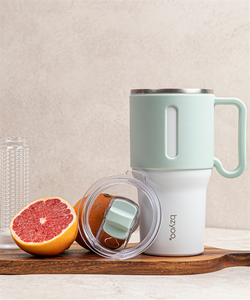 Vaso de acero inoxidable para Infusor de café y tapa incluida Vasos en blanco de sublimación para diseños personalizados - Product Image 2