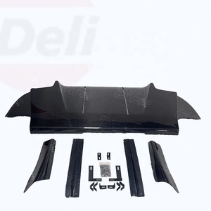 Mitsubishi Lancer กันชนท้ายรถยนต์, EVO7 8 9 VRS กันชนคาร์บอนไฟเบอร์สไตล์ - Product Image 1