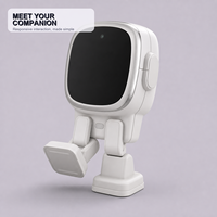 Robot intelligent dansant avec écran interactif tactile et mouvements bipèdes pour un divertissement ludique sur le bureau à la maison