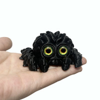 Juguete de Araña Impreso en 3D Verde Soñador, Hermosos Adornos Decorativos Desmontables, Material PLA Duradero, Servicio de Moldeo Incluido