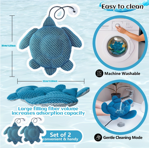 Turtle Shape Oil-Absorbing Filter Sponge for Hot Tubs and Swimming Pools Hot Tub Swimming Pool Accessories - Product Image 6