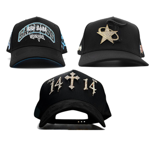 Spedizione veloce Unisex all'ingrosso in camoscio da esterno Gorras TPU logo con motivo a fiamma cappelli da barba berretto da Baseball con strass codice Nfc - Product Image 2