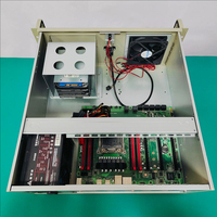 Châssis de contrôle industriel Evoc IPC-710H 19 pouces 4U, standard ATX, 32 Go de mémoire, disque dur I5, absorption des chocs, intégré I3, en stock