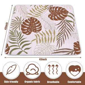 <span class=keywords><strong>Tapis</strong></span> de jeu pliable pour bébé, facile à ranger, portable, 50x50, en mousse épaisse, pour le temps sur le ventre, <span class=keywords><strong>tapis</strong></span> de jeu pour bébé pour le <span class=keywords><strong>sol</strong></span> - Product Image 4