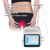 Traitement des hémorroïdes par laser diode vasculaire portable multifonctionnel à double longueur d'onde 980/1470 nm