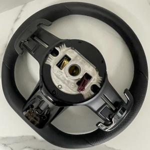 Volant en cuir Dragonfly classique adapté aux Mercedes Benzs <span class=keywords><strong>AMG</strong></span> <span class=keywords><strong>GT</strong></span> <span class=keywords><strong>63</strong></span> <span class=keywords><strong>S</strong></span> W205 W166 W177 W204 W217 W222 C63 E63 S63 - Product Image 5