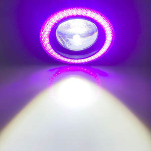 3,5 "89mm Angel Eyes LED Nebels chein werfer Auto SUV Universal Weiß Rot Blau Grün Fahr scheinwerfer 12V Auto Lampen - Product Image 5