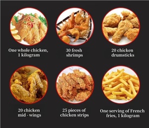 Máquina expendedora comercial de pollo frito de acero inoxidable, máquina expendedora completamente automática de <span class=keywords><strong>patatas</strong></span> <span class=keywords><strong>fritas</strong></span> de gran capacidad de 24L - Product Image 6