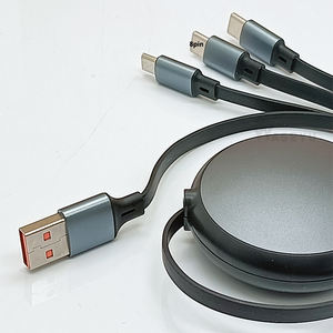 Cable personalizado <span class=keywords><strong>de</strong></span> alta calidad que fluye Cable <span class=keywords><strong>de</strong></span> carga USB rápido Cable <span class=keywords><strong>de</strong></span> teléfono <span class=keywords><strong>celular</strong></span> 100W 3 en 1 Cable <span class=keywords><strong>para</strong></span> teléfono Huawei Samsung Oppo - Product Image 6