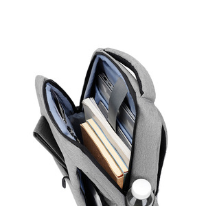 Men's <b>Backpack</b> <b>Large</b> Capacity Oxford Cloth Business Travel Laptop Bag Multi Layered Solid Color 20-35L - Product Image 3