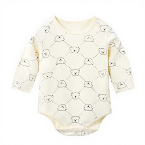 ชุดรอมเปอร์เด็กแบบขายส่ง ยูนิเซ็กซ์ ผ้าฝ้ายทอ 100% แขนยาว ลายน่ารัก เป็นมิตรกับสิ่งแวดล้อม ระบายอากาศได้ดี เหมาะสำหรับฤดูร้อน ติดกระดุมแป๊ก - Product Image 3