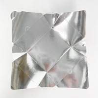 Boîte à emporter en papier kraft haute température pour poulet frit coréen, poulet entier, frites, nuggets avec emballage en film aluminium
