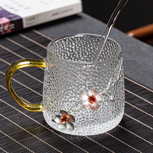 Di alta Qualità di Vetro Bere <span class=keywords><strong>Set</strong></span> Con Manico Tazza di <span class=keywords><strong>Caffè</strong></span> Latte Tazza Di Tè Nero Tazza Del Fiore Tazza di Tè - Product Image 3