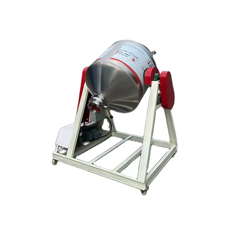 Pengaduk bubuk memanggang tepung premix Stainless steel 304/316, mixer/mesin pencampur bubuk es krim/peralatan campuran daun teh es