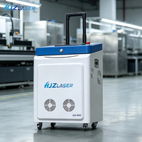 Pulitore Laser a Impulsi Portatile per Superfici, Raffreddato ad Aria, per Rimozione Strati Anticorrosione su Componenti Navali