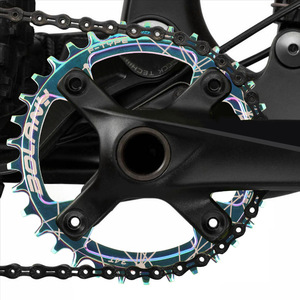 Plato de cadena Bolany 34T 40T de aleación hueca para bicicleta de montaña, componente de biela - Product Image 5