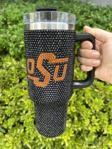 แก้วน้ำสแตนเลส 40 ออนซ์ ลายทีมฟุตบอล KC Chiefs NFL  ประดับเพชร  20 สี  แบบกำหนดเองได้ สำหรับเพื่อนร่วมงาน  ใช้เป็นของขวัญ - Product Image 4