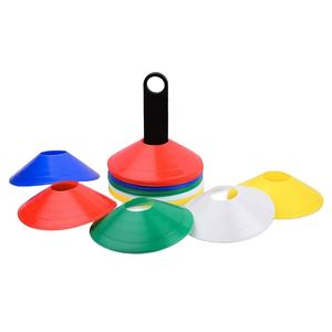 Cono di allenamento personalizzato per allenamento di calcio con cono di plastica per allenamento di agilità per allenamento di velocità per un gioco di gambe e abilità di movimento più veloci - Product Image 1
