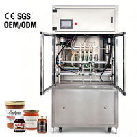 Machine de remplissage automatique de liquides à piston multifonctionnelle pour bouteilles de miel parfumé et d'huile de cuisson