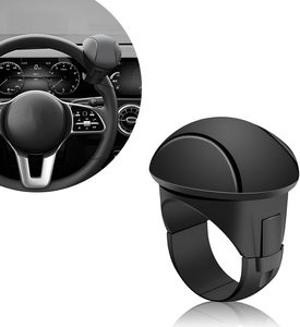 <span class=keywords><strong>Muchi</strong></span> ABS - Bola de Asistencia para Volante de Coche, Antideslizante, Impermeable, Repuesto Universal, Accesorios Giratorios para Automóvil, Color Negro - Product Image 1